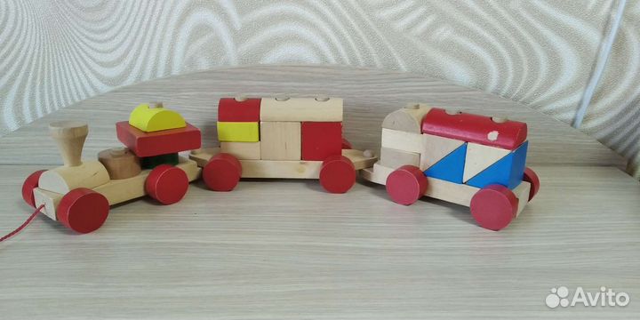Паровозик конструктор