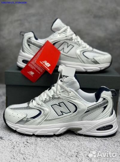 Кроссовки New balance 530 White Silver Navy