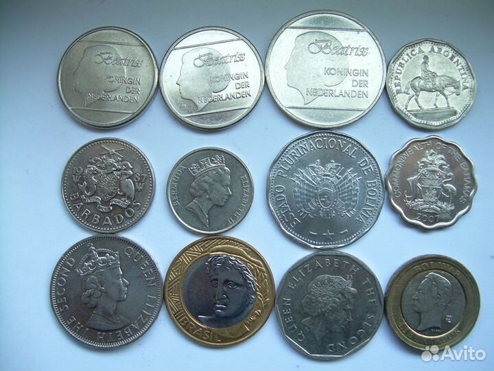 Коллекция монет Северной и Латинской Америки