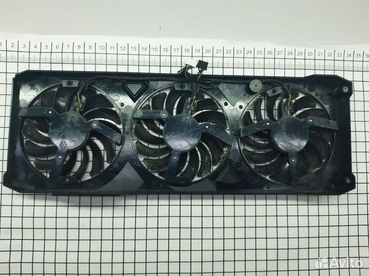 Кожух с кулерами MSI RTX 3060TI Ventus 3X