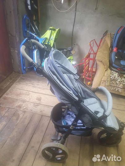 Прогулочная коляска Babyton Trio Denim