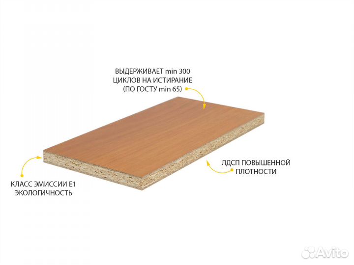 Угловой стол с тумбой Рубин 42 561 для учебы