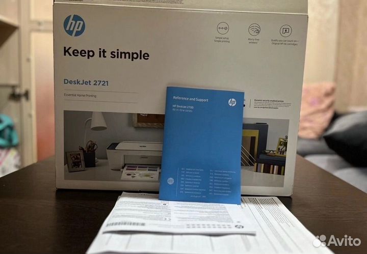 Принтер hp DeskJet 2721