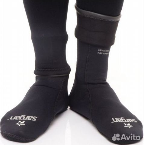 Неопреновые носки для подводной охоты Аргази 7 мм