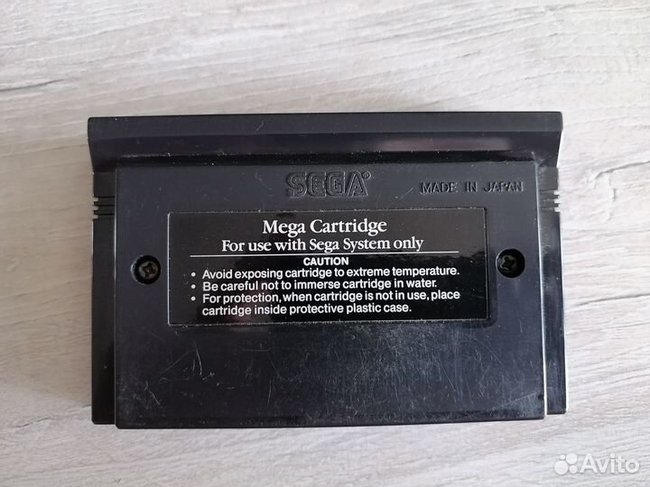 Phantasy Star Sega Master System оригинал картридж
