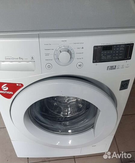 Стиральная машина lg direct drive 6 кг