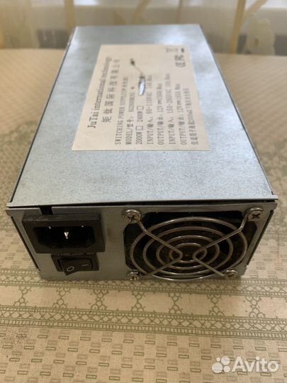 Для сервера 12 v 2000+++ ватт