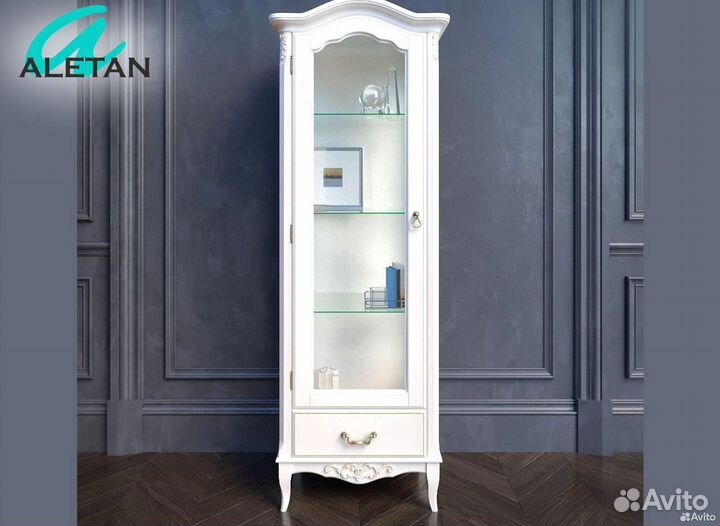 Стеллаж витрина на правую сторону