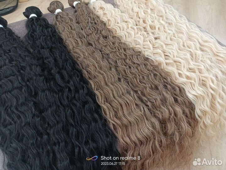 Волосы кудри для наращивания