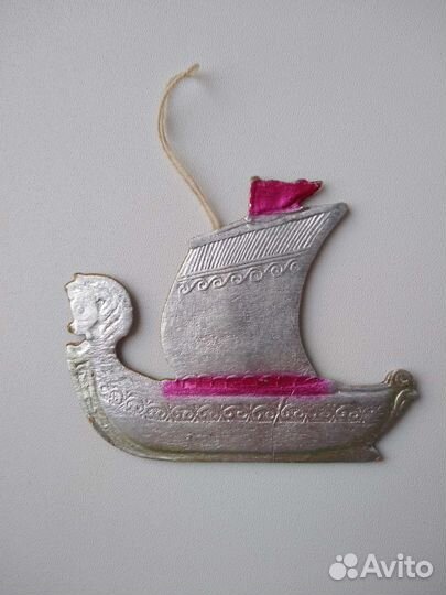 Елочные игрушки, картонаж СССР