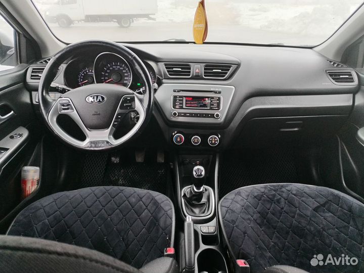 Kia Rio 1.4 МТ, 2016, 149 500 км