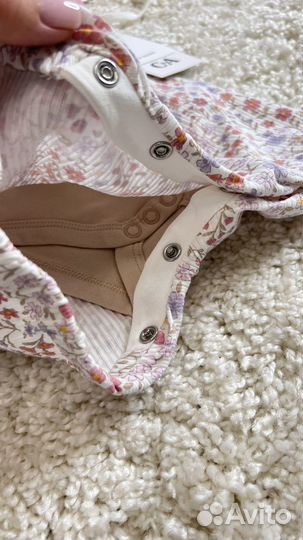 3в1 комплект: боди ромпер шляпа C&A 50 56 80