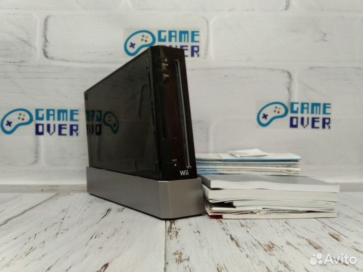 Игровая консоль Nintendo Wii Черная