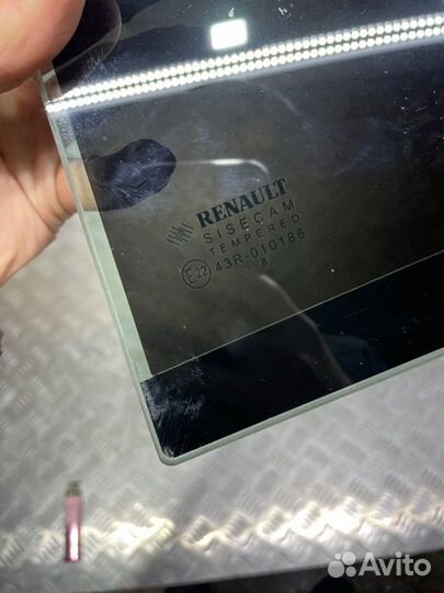 Стекло Глухое заднее Renault Logan 2 седан