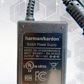 Зарядка колонки Harman/Kardon 18V EFS06501800360ce