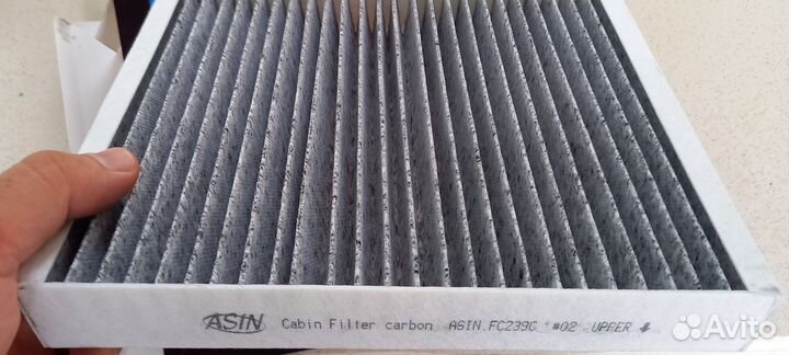 Фильтр салона угольный asin FC239C