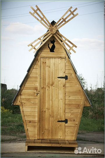 Уличный туалет с установкой VCS