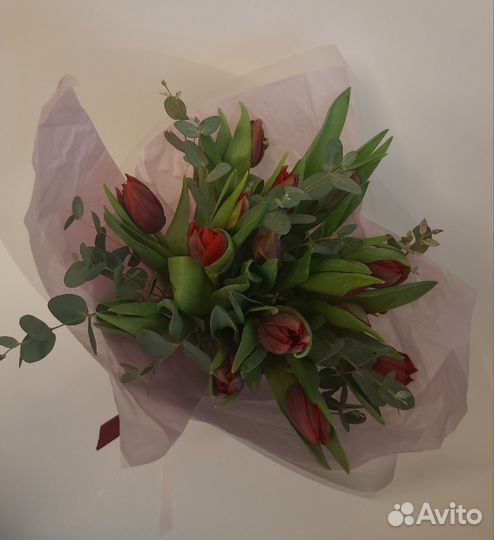 Цветы тюльпаны букет