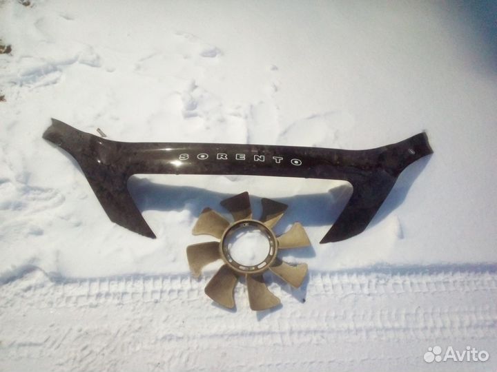 Пластик капота Соренто