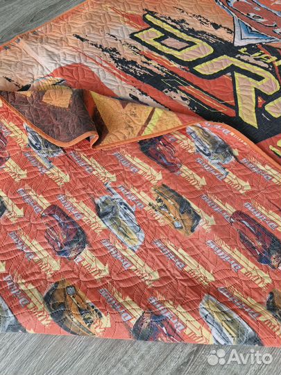 Покрывало тачки хб