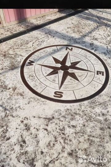 Штампы печатный бетон