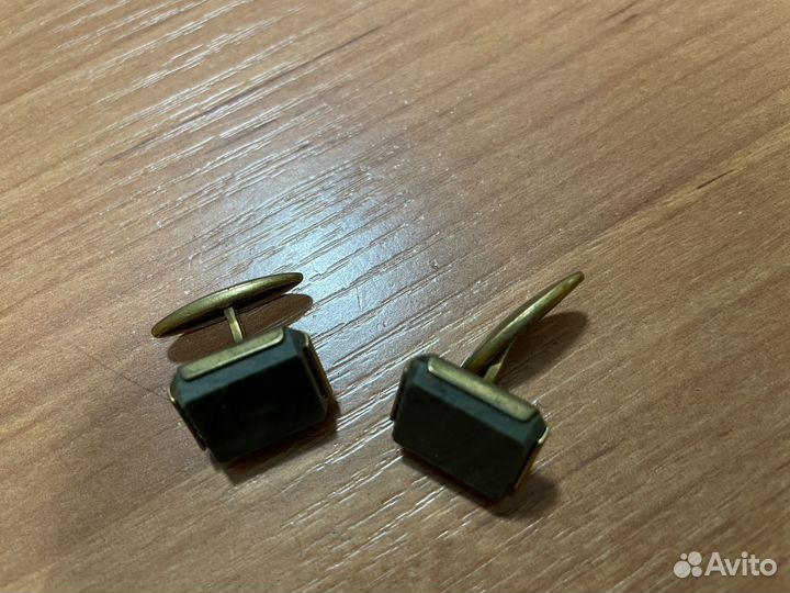 Запонки мужскиенатуральный камень