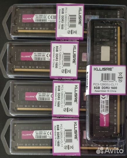 Kllisre DDR3/DDR4 4/8GB 1333 \1600 \1866 Memory
