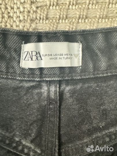 Джинсы zara 34