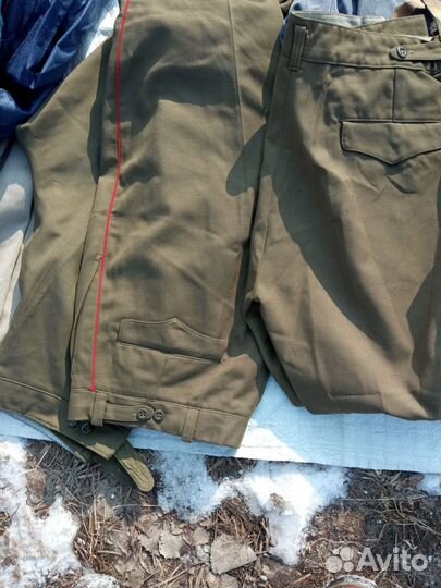 Брюки офицерские под сапоги 46-48