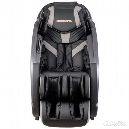 Массажное кресло Ergonova ErgoLine 4 Black Gray