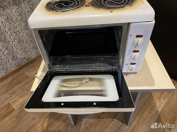 Электроплита с духовкой бу