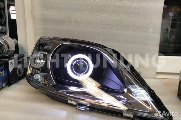 Фары Ларгус би-линза