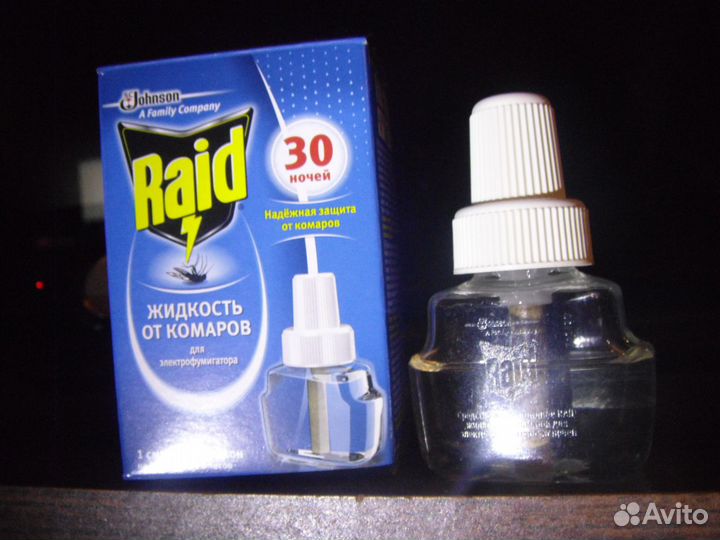 Жидкость для электрофумигатора Raid