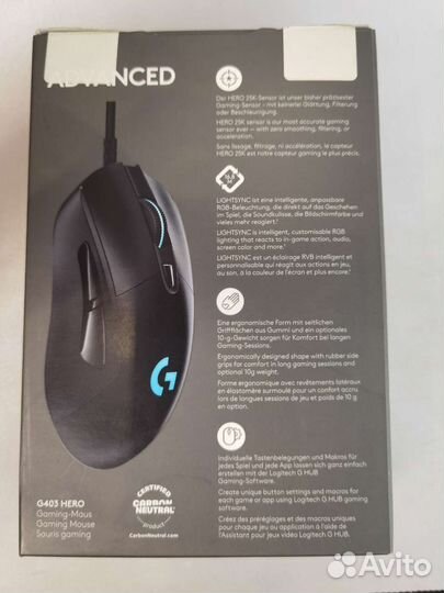 Игровая мышь logitech g403 hero
