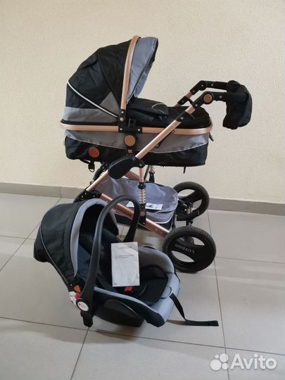 Детские коляски 2 в 1 luxmom