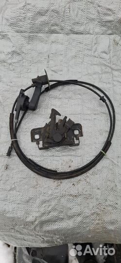 Renault logan 2 замок капота с тросом