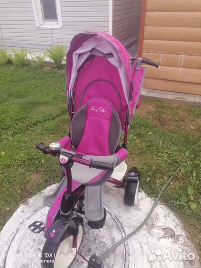 Детский велосипед с ручкой