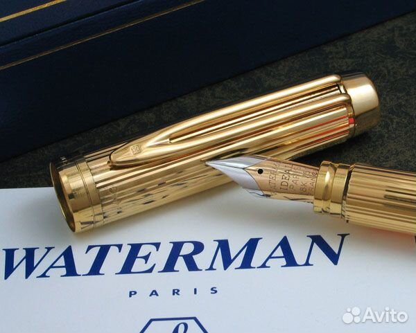 Перьевая ручка waterman LE MAN 100 solid 18K gold