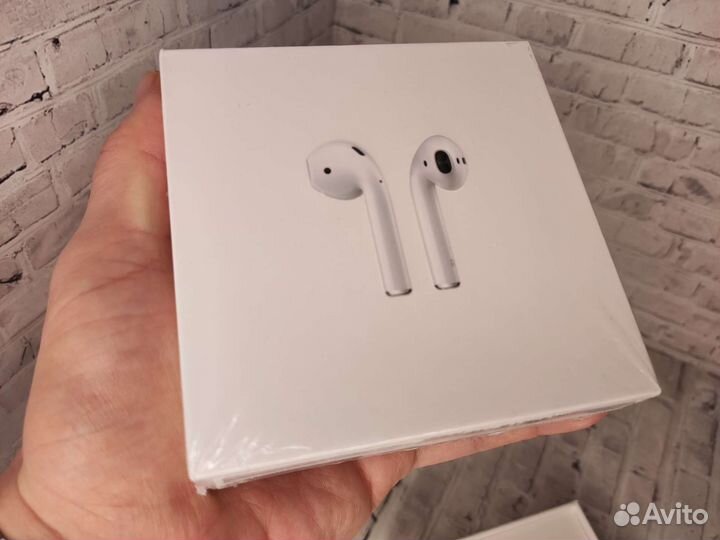 AirPods 2 premium (в подарок чехол + гарантия)