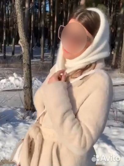 Снуд, шапка, варежки, косынка