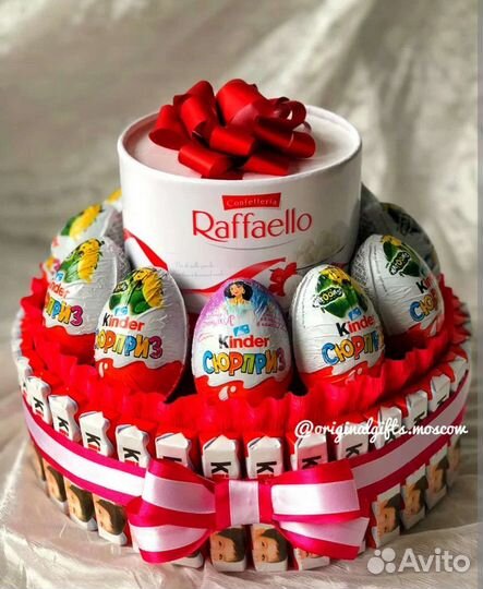 Торт из сладостей на заказ