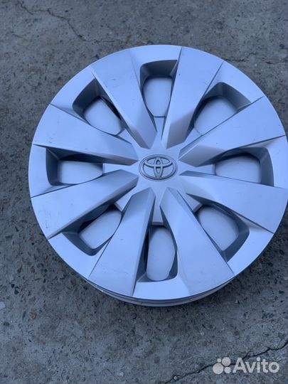 Колпаки r15 toyota оригинал