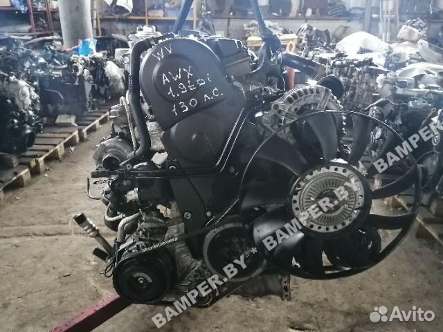 AWX Двигатель к Audi A4, 2003 г. 1.9 л, дизель, TD