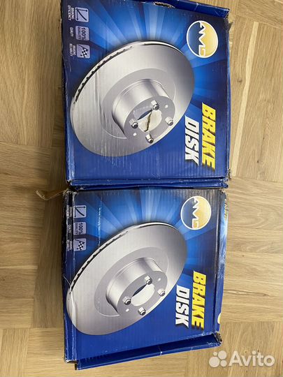 Задние тормозные диски AMD комплект nissan x-trail