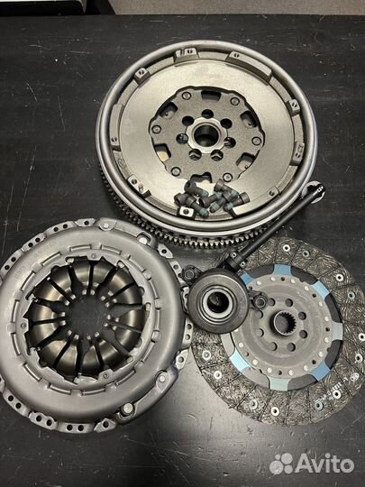 Комплект сцепления с выжимным + маховик Рено1.5dci