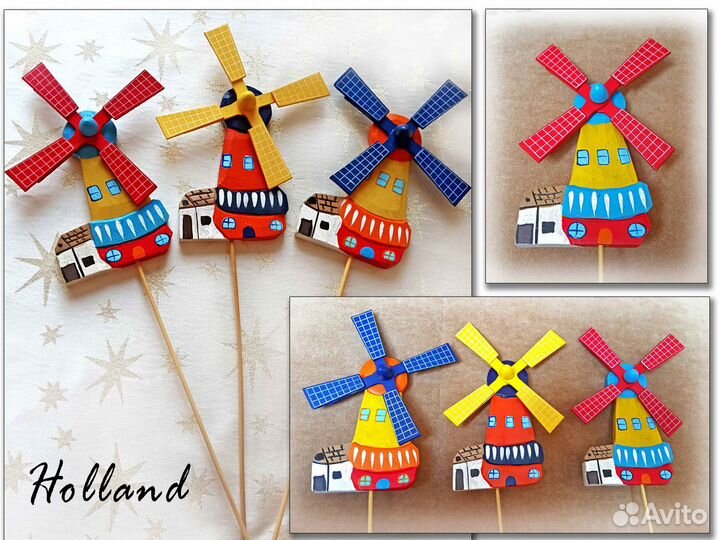 Декор Интерьер Подарки Голландия Дерево Новое