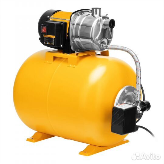 Насосная станция PSL1100X, нержавейка Denzel