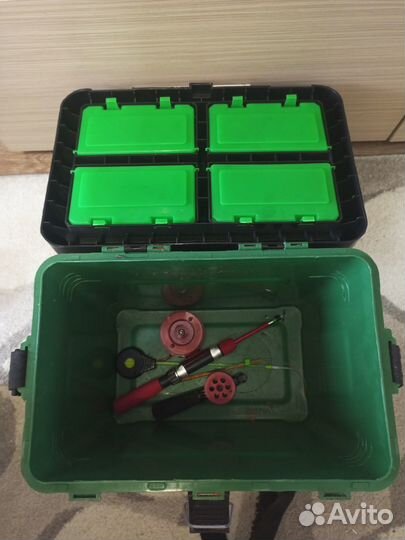 Зимний рыболовный ящик