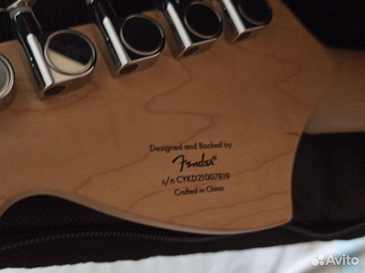 Эл гитара Fender Squier Affinity 2021 Black Burst