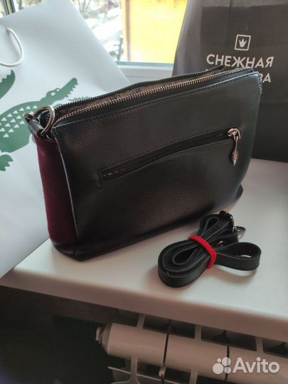 Сумка женская натуральная замша